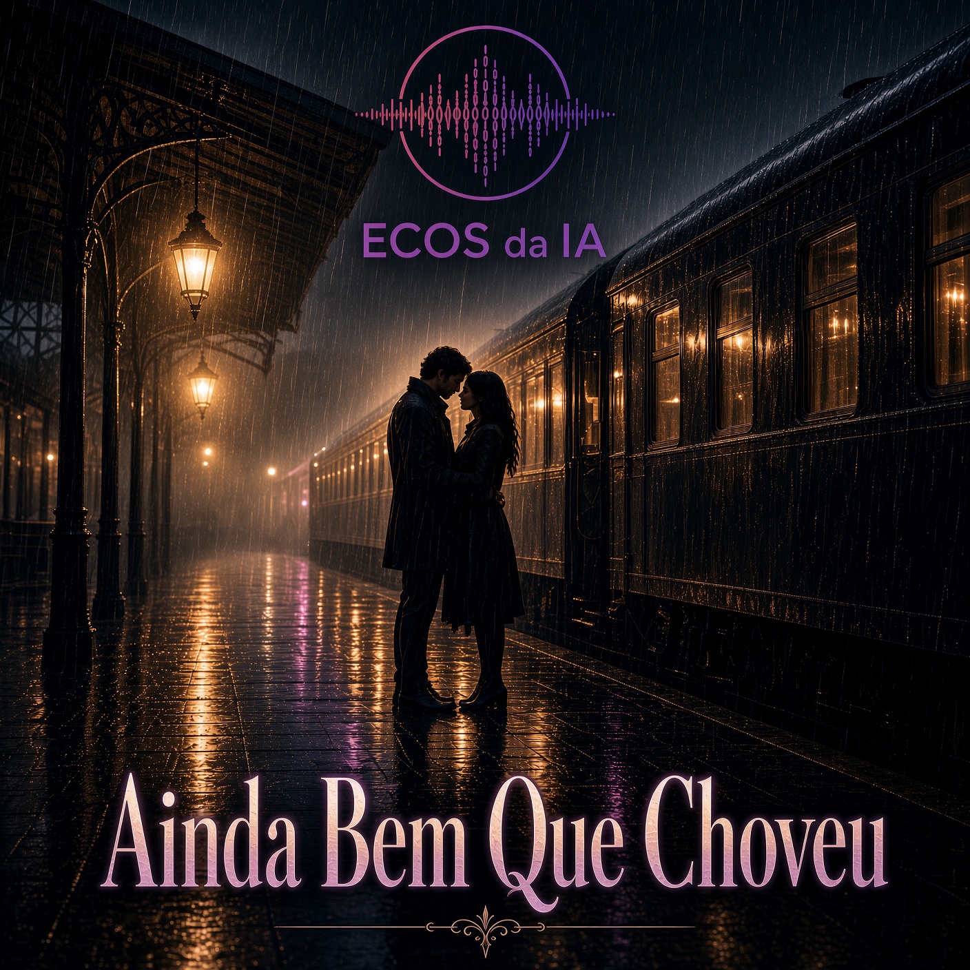 Ainda Bem Que Choveu single cover artwork by Ecos da IA